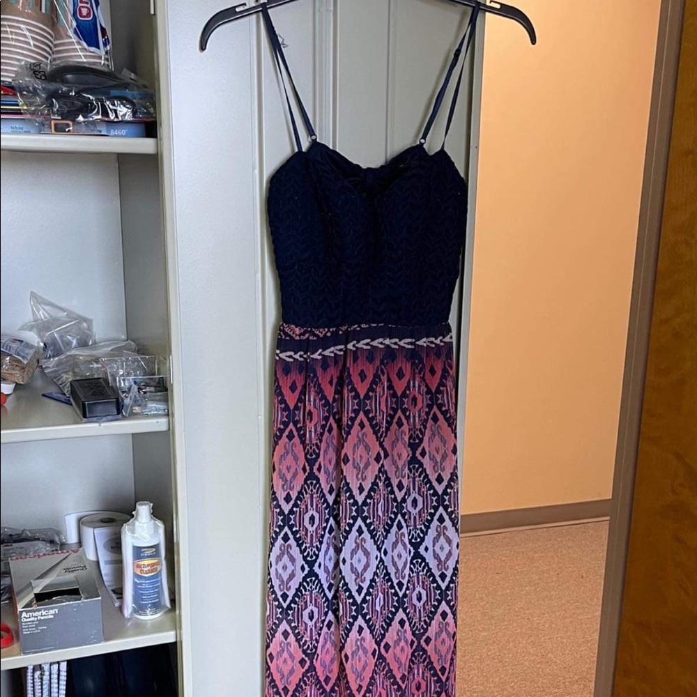 Long dress.